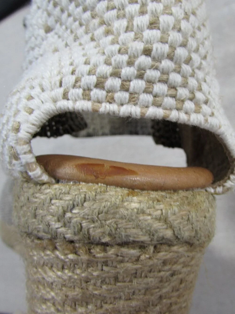 Andre Assous Anouka Wedge Espadrilles Sandals Woven Luxury Boho Women's 8